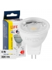 lampadina led 4w gu4 mr11 12v luce calda life 39.915014c30