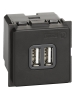 bticino living now  caricatore usb tipo a 2,4 a  bticino k4285c2
