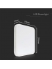 vt-8624 plafoniera led smd con chip Samsung 24W 3000k sku76271-24