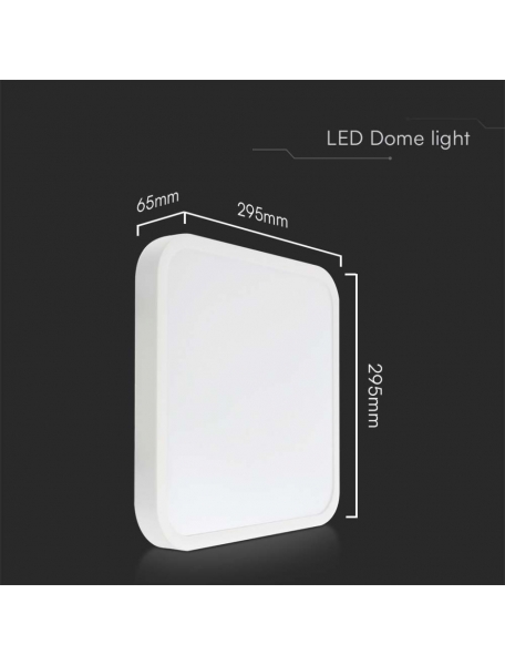 vt-8624 plafoniera led smd con chip Samsung 24W 3000k sku76271-24