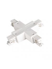 innesto giunzione a x binario trifase bianco 0756