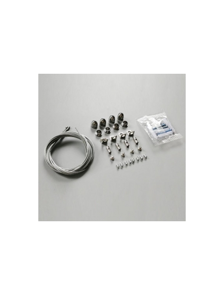 kit per la sospensione dei pannelli rettangolari a led a soffitto a 4 tiranti nuovo