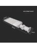 vtac 139st armatura stradale 100w luce fredda ip65 chip samsung sku20427