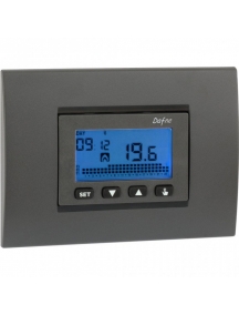 vemer cronotermostato dafne incasso compatibile vimar idea bticino abb ave antracite   VN166500