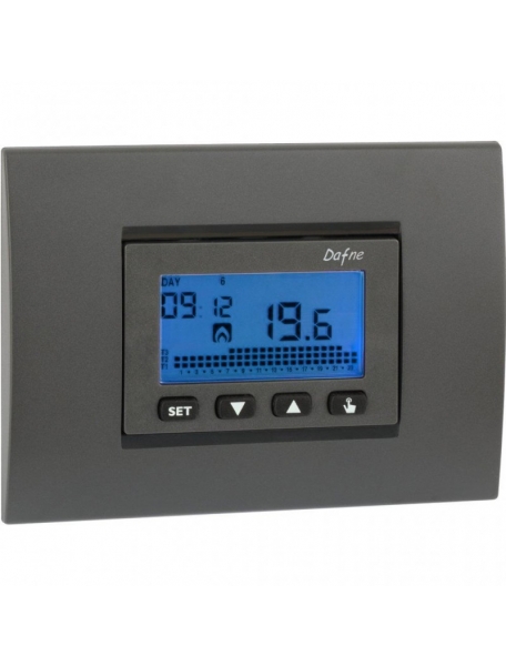 Vemer Cronotermosto dafne incasso compatibile vimar idea bticino abb ave antracite  vn166500
