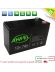 Batteria ricaricabile al piombo 12volt 7ah ideale x gruppi di continuità e ups meg12v7a