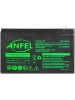batteria lead acid AGM 12V 10Ah al piombo ricaricabile meg12v10a