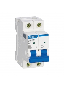 chint 296791 nxb-63s/c32 magnetotermico 2p 32A curva c 4,5ka 2 moduli din 400v