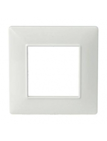 Vimar 14642.01 placca 2 posti bianca plana Vimar 14642.01