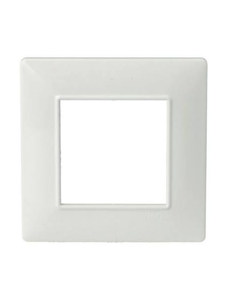 Vimar 14642.01 placca 2 posti bianca plana Vimar 14642.01
