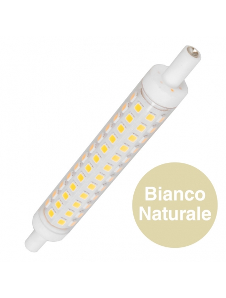 Life lampadina led da 9w  attacco r7s  luce naturale   Slim L118 LIFE 39.932108n
