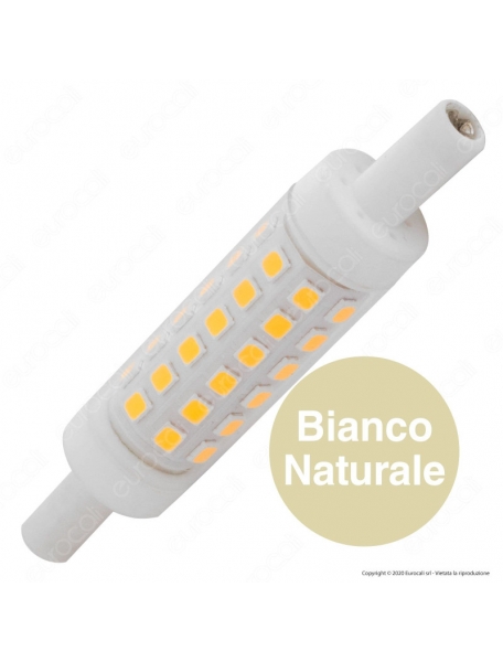 Life lampadina led 5w luce naturale r7s 78mm
