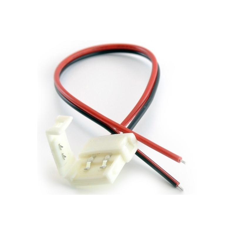 Connettori Striscia LED Senza Saldatura - 20 Pezzi, 2 Pin 10mm, Per SMD 5050/5630, Facili Da Installare