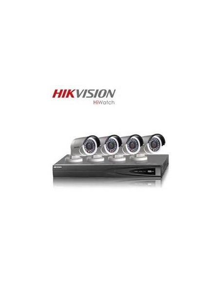 Kit TVCC videosorveglianza 4 telecamere + DVR 4 canali + HD500GB nuovo + alimentatori