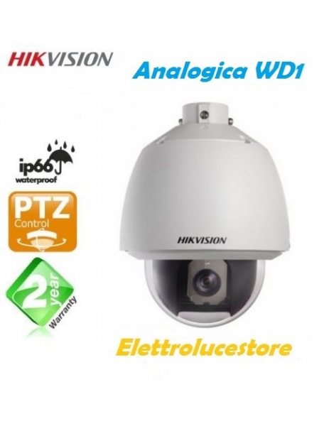Ds-2af4262-a  SPEED DOME analogica 1/3 Sony CCD HIKVISION IP66 videosorveglianza nuova