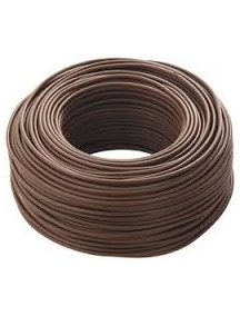 fs17 cpr n07v k 1 x 2,5 marrone 8007  cavo cordina filo elettrico unipolare matassa 100 metri FF5FS1712.50M