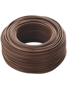 fs17 cpr n07v k 1 x 6 marrone 8007  cavo cordina filo elettrico unipolare matassa 100 metri FF5FS1716M