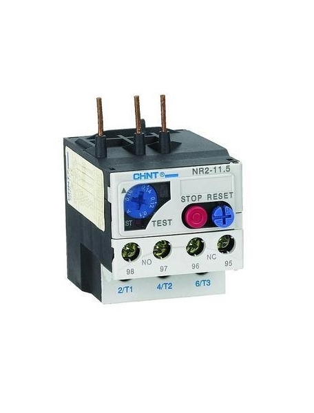 Relè Termico NR2-25 Per Motori Trifase - Protezione Sovraccarico 4-6A, Con Ripristino Manuale/Auto E Test - Foto 2