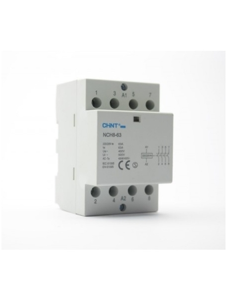 Contattore AC 40A 2 Poli 220V/230V Con Guida DIN - Risparmio Energetico E Basso Rumore - Foto 3