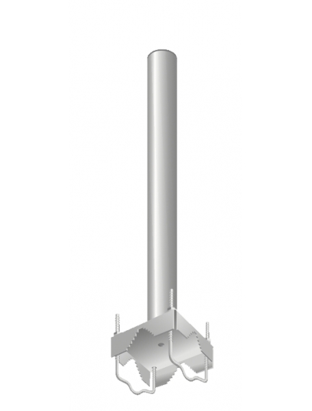 Cus 186 ZANCA PER PARABOLA RINGHIERA 50cm