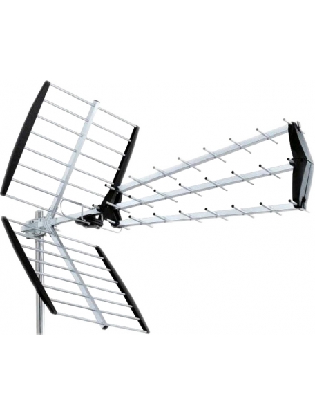 cus 293l antenna tripla UHF con filtro lte