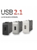 4B.N.USB presa per smartphone bticino living light bianco