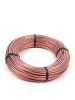 corda treccia  di rame nudo diametro 50mm in matassa da kg 45  100 metri  ff5corrig50m