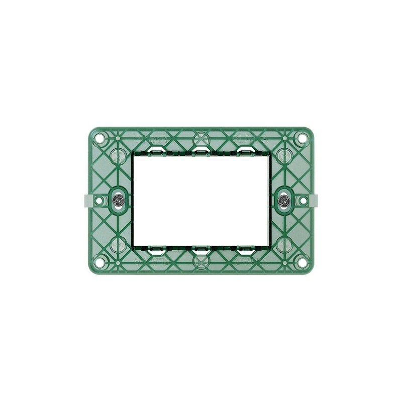 Supporto Vimar Plana Per Scatole Incasso 3 Moduli - Con Viti - Foto 7