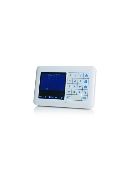 TASTIERA BENTEL SECURITY LCD WIRELESS VIA RADIO BW-ITK PER CENTRALE  BW