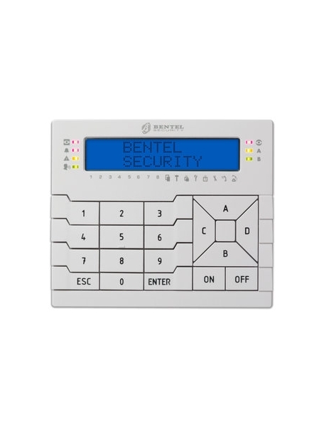 bentel tastiera bkp lcd tastiera premium con lettore proxi e 3 ingressi