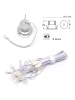 kit 6 punti luce Led 3 watt luce fredda incasso 1800Lumen + prolunga 3Mt + driver