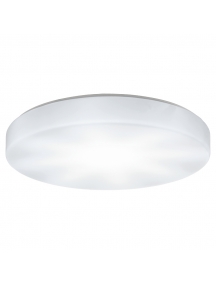 Eglo 93632 Beramo singolo LED luce parete acciaio inox bianco plastica plafoniera moderna