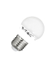 lampada lampadina sfera 6w led e27 luce naturale miniglobo v-tac 1879