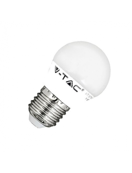 lampada lampadina sfera 6w led e27 luce naturale miniglobo v-tac 1879