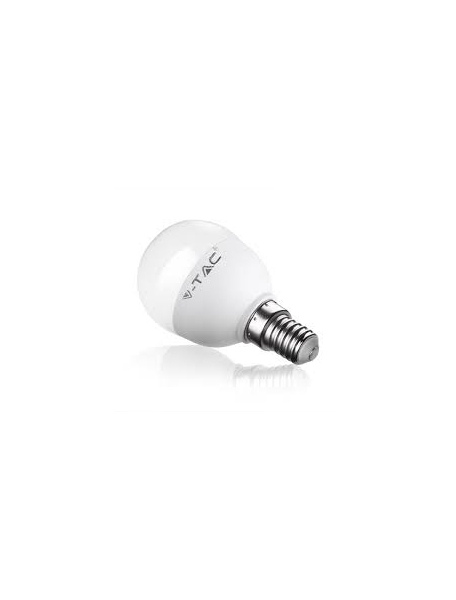 lampada lampadina e14 luce fredda 6w led miniglobo v-tac 1880