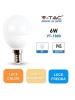 lampada lampadina e14 luce fredda 6w led miniglobo v-tac 1880