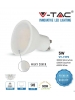 DICROICA FARETTO V-TAC 1975 LED 5W GU10 SPOTLIGHT INCASSO LAMPADINA LUCE FREDDA