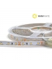 striscia strip led 12V 300SMD 3528 bianco caldo 3000K 24W 5M IP67 tubo 0637