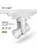 Faretto Binario Trifase Milight 25W AlphaLite RGB + bianco freddo Motorizzato AL6