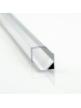profilo led alluminio barra angolare 1metro  strip 8 10mm 1616 quadrato 1897