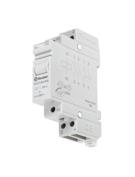 Relè Per Guida DIN MRC-25A61Z230 - 230VAC, 1NO 1NC, Ultra Sottile - Foto 9