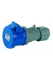 presa industriale mobile volante cee 2p+t 32A ip44 6h 220v rosi 9523 blu