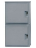 oec s03743ss armadio stradale quadro in vetroresina doppio scomparto