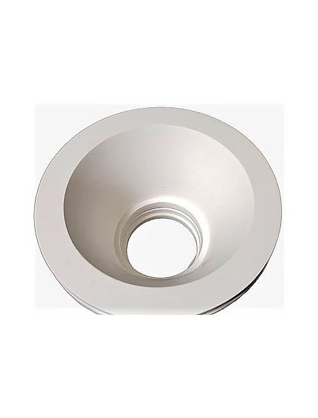 faretto conico incasso gesso ceramico verniciabile grande csf065