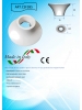 faretto a soffitto in gesso ceramico conico csf385