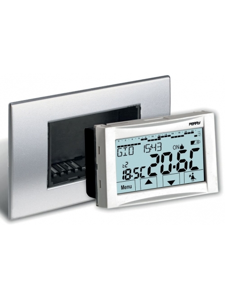 cronotermostato da incasso digitale touch screen universale perry 1cr cds26