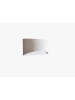 applique plafoniera lampada led biemissione moderna in gesso ceramico csf720