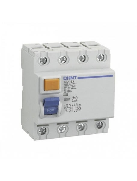 chint differenziale puro tipo ac 4p 40a 30ma nl1-63 200225 61413 200229
