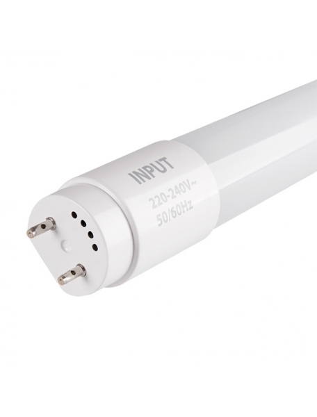 neon led t8 24w luce naturale cover bianca 22657