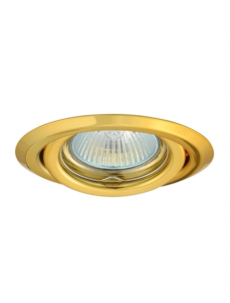 kanlux portafaretto per gu10 mr16 led faretto faro incasso a soffitto oro orientabile in metallo 00304
